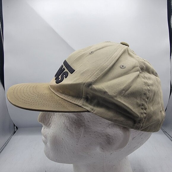 VANS Drop V II Beige Snapback Hat Casual Outdoors Adjustable Lightweight - Picture 2 of 9